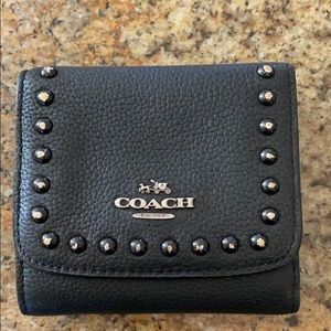 Coach tri fold wallet
